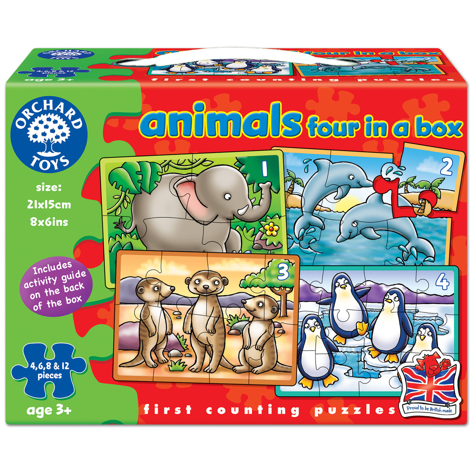 Farm Animals Counting Puzzle