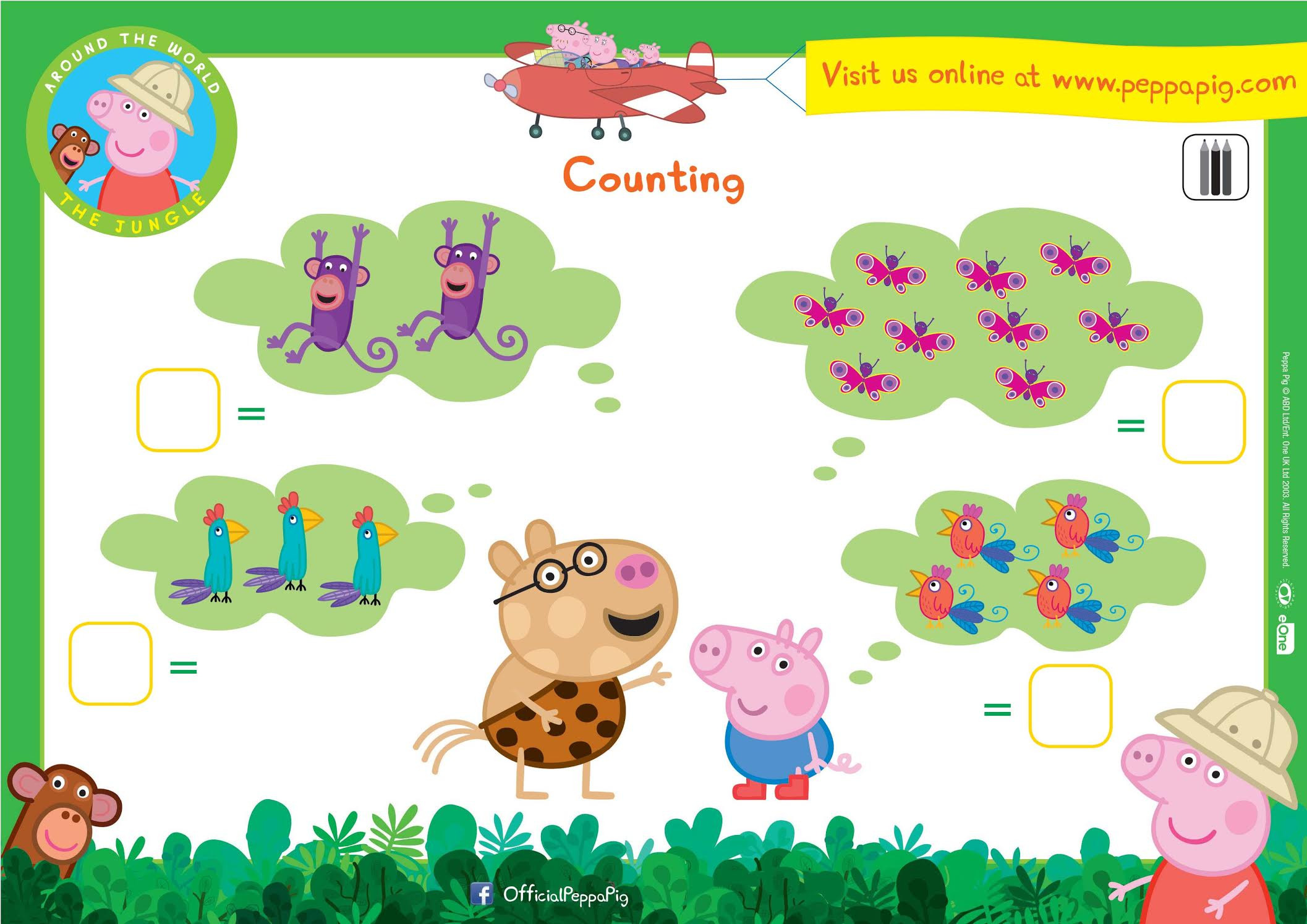 Farm Animals Counting Puzzle