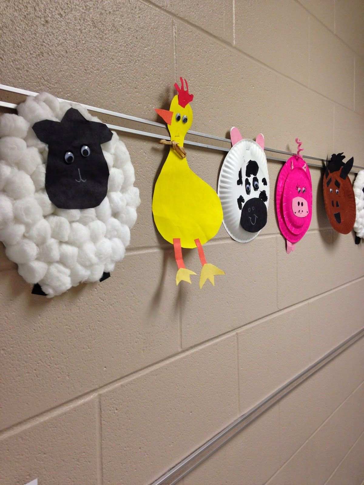 Farm Animals Crafts Chicken