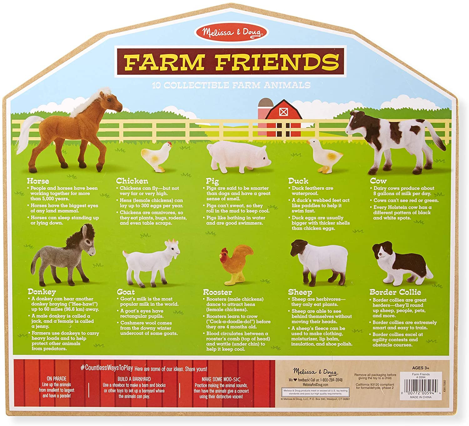 Farm Animals Crafts for Kids Chicken