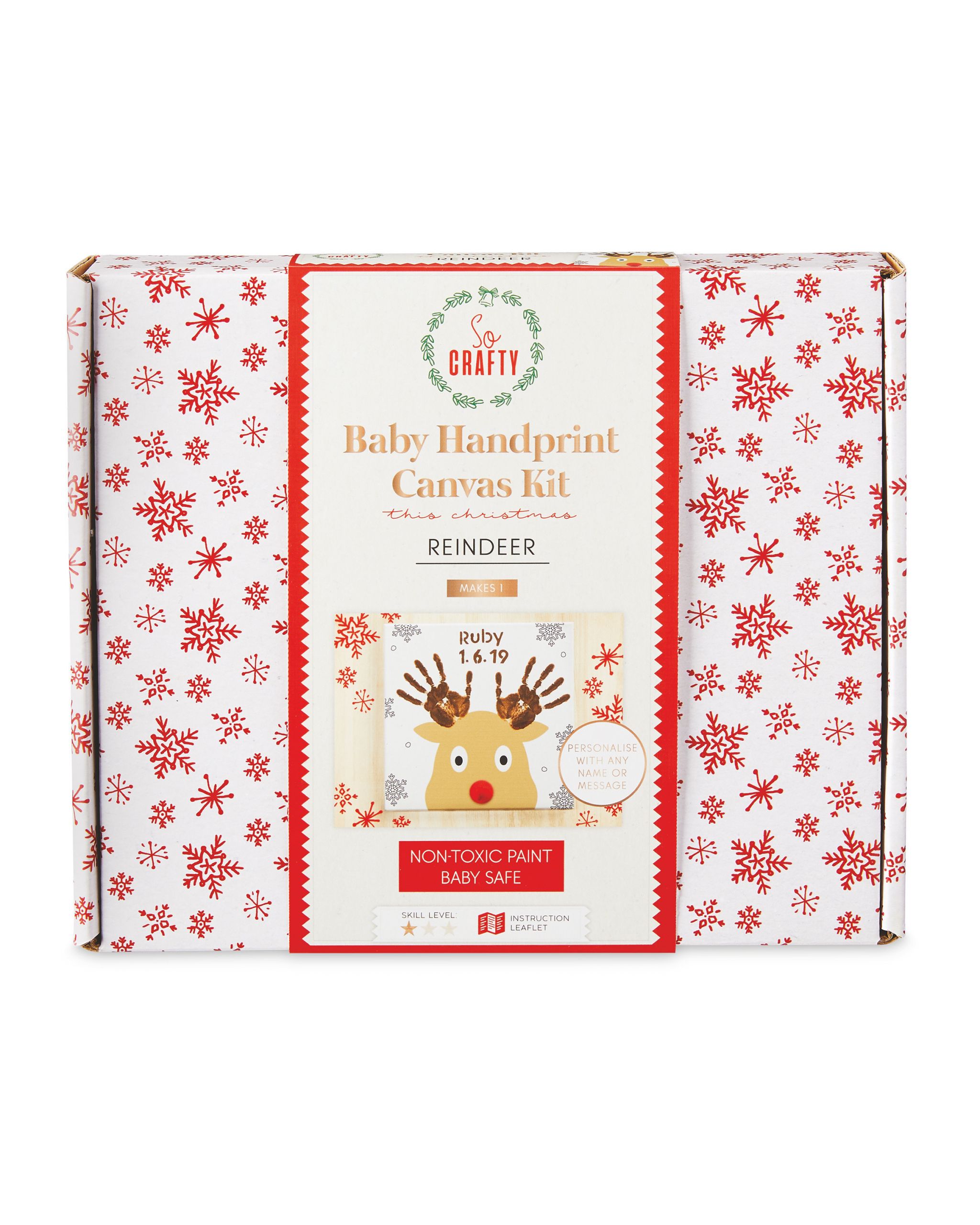 Reindeer Baby Imprint Kit A