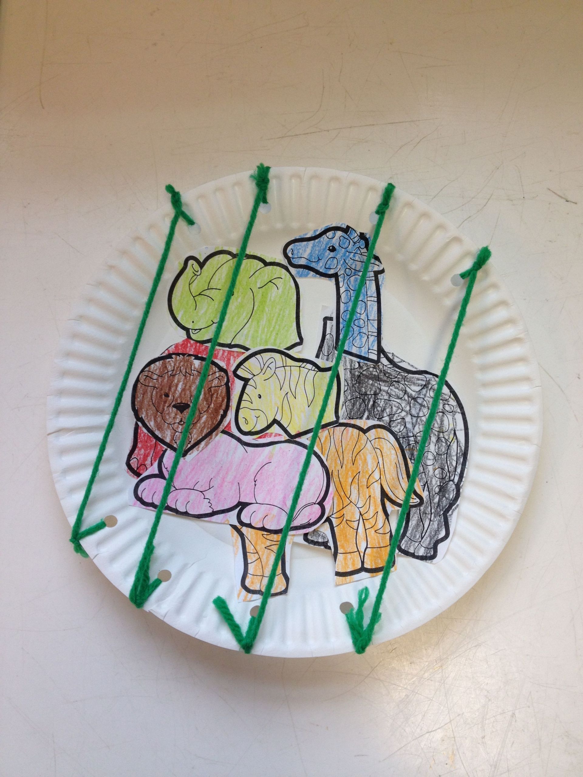 Farm Animals Crafts Paper Plate