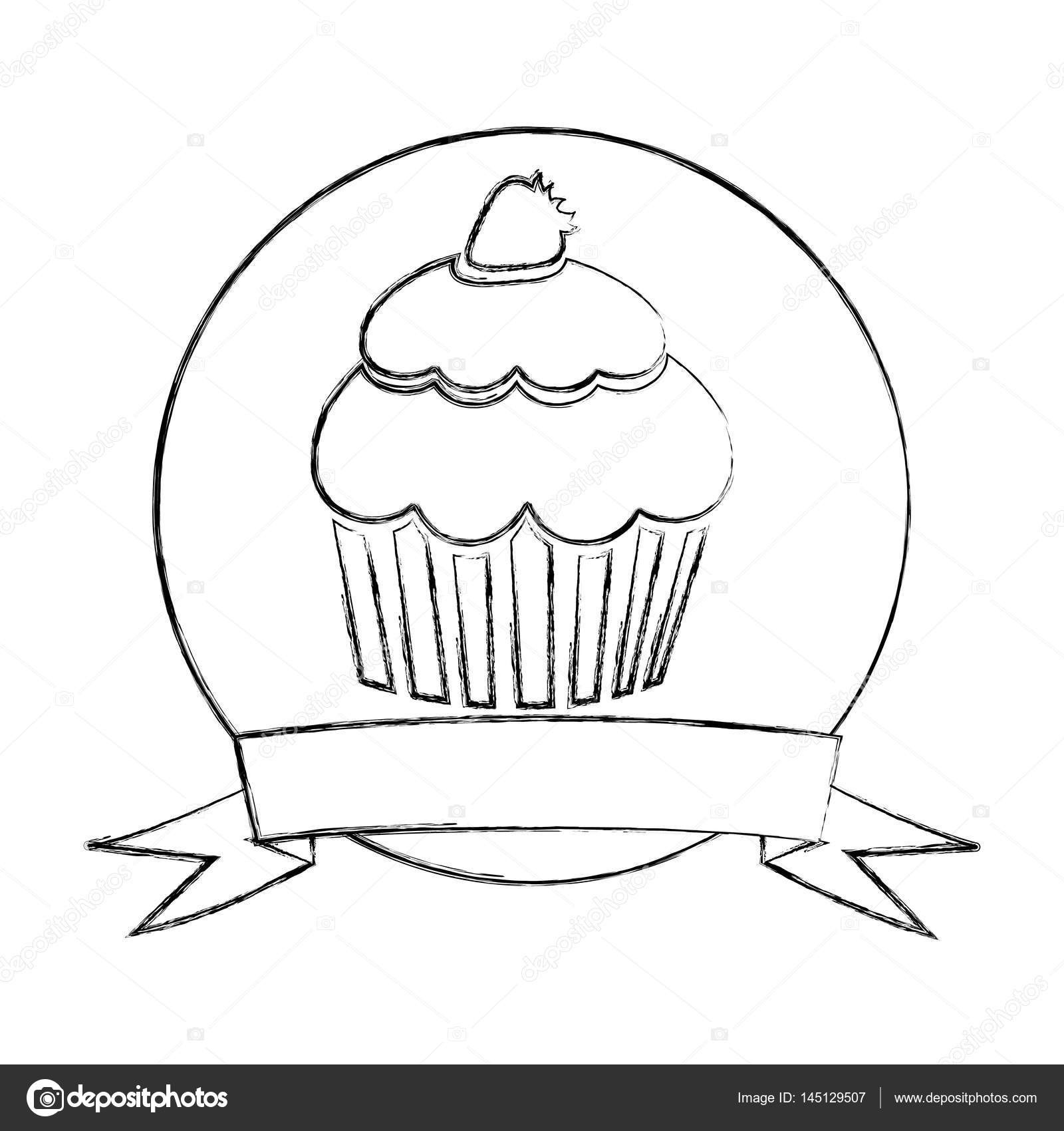 cupcake drawing images 40