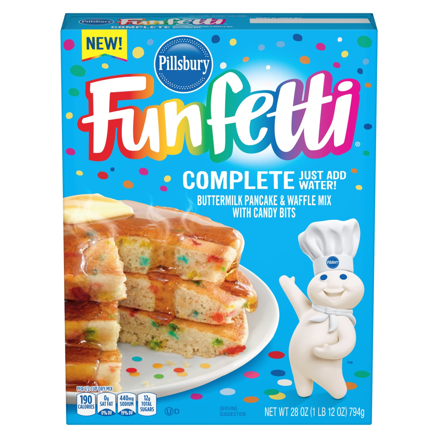 Funfetti Pancake and Waffle Mix