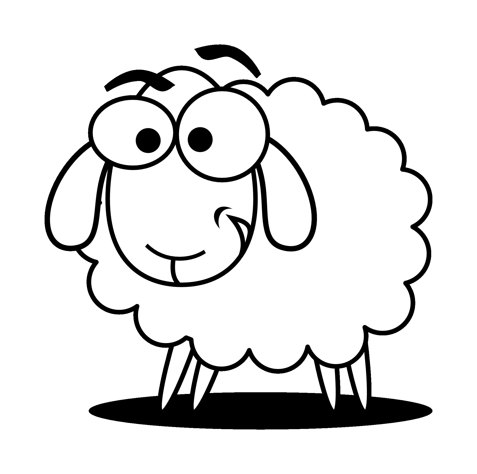 lamb clip art 26