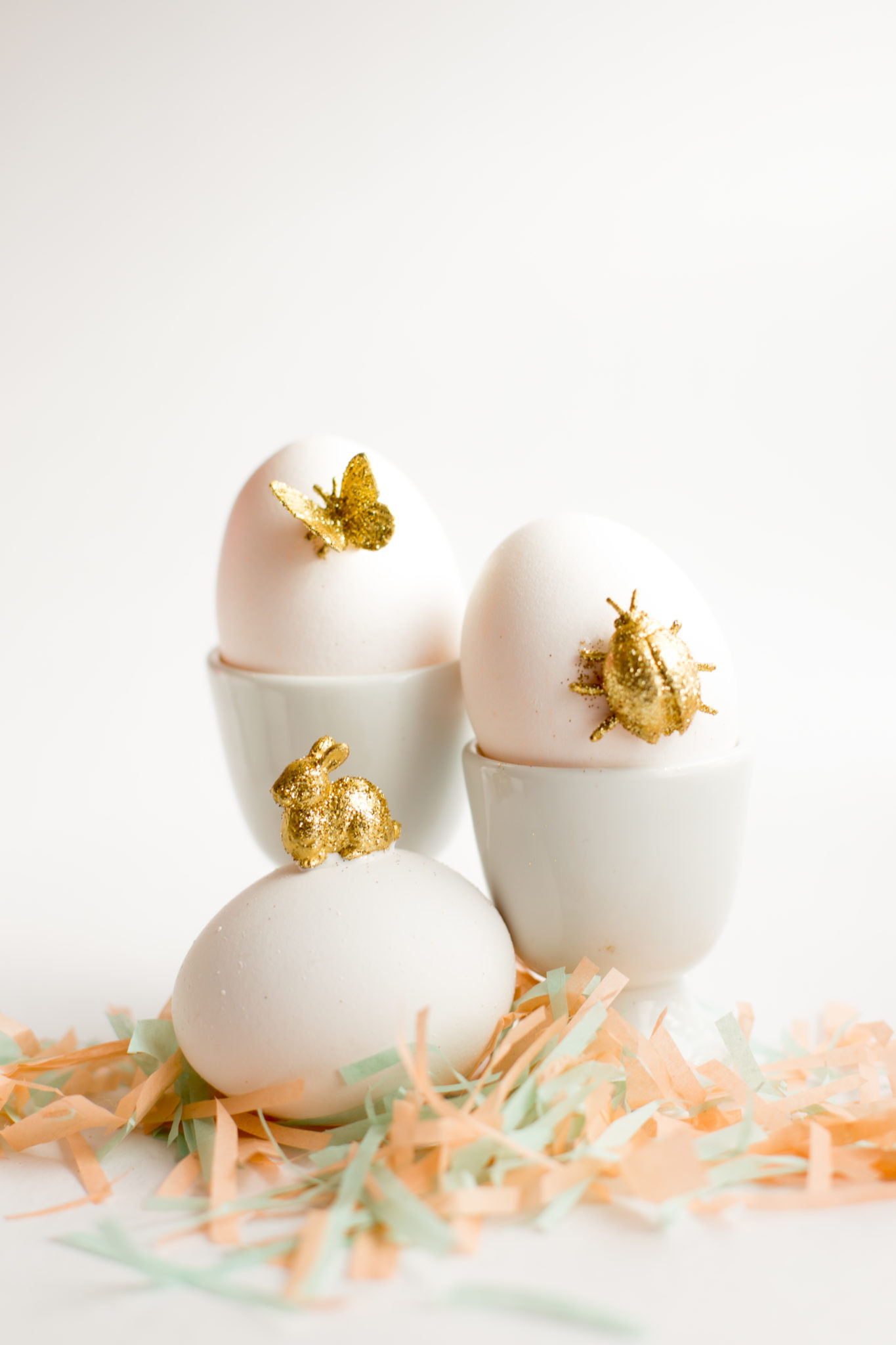 gold animal easter egg diy 7194