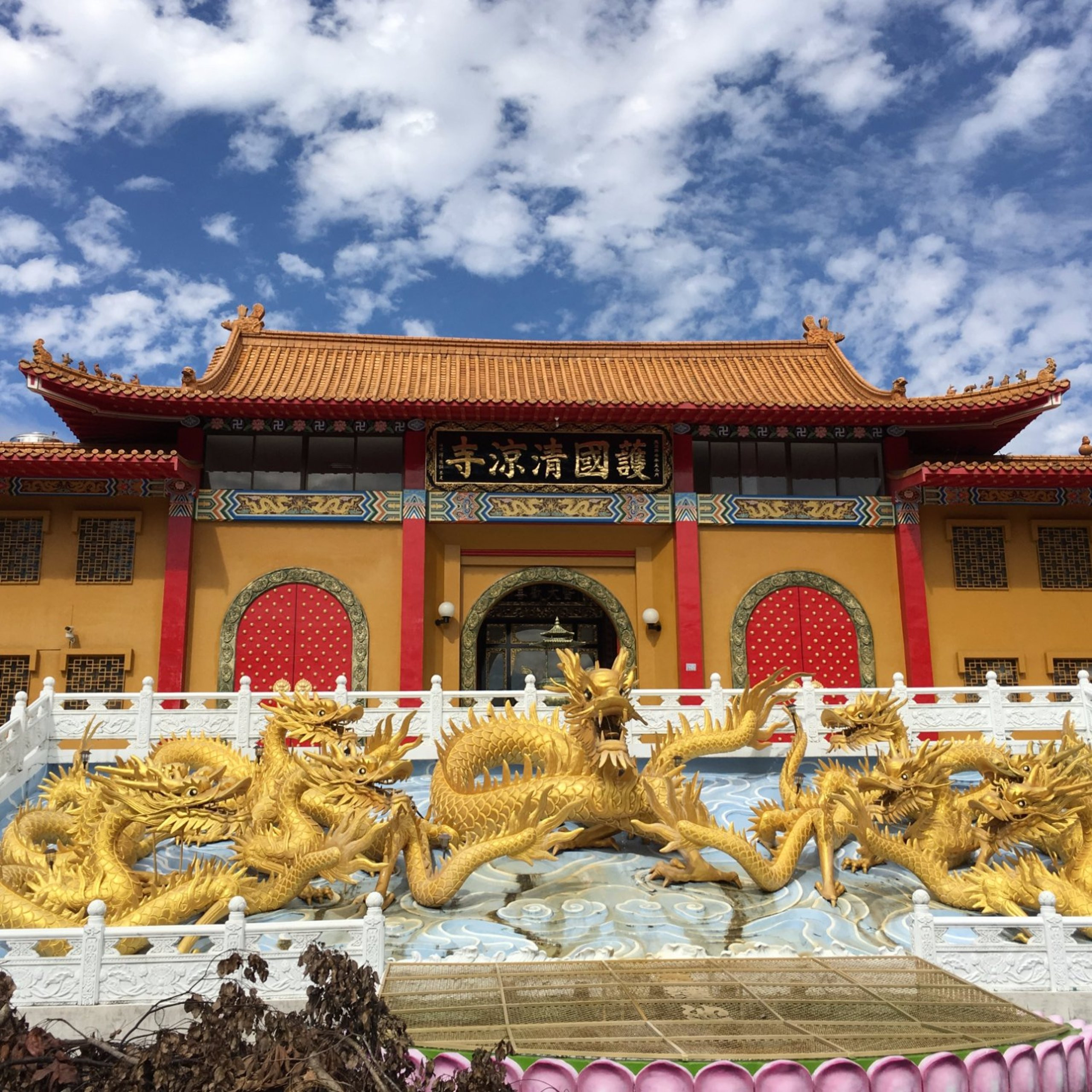 temple front