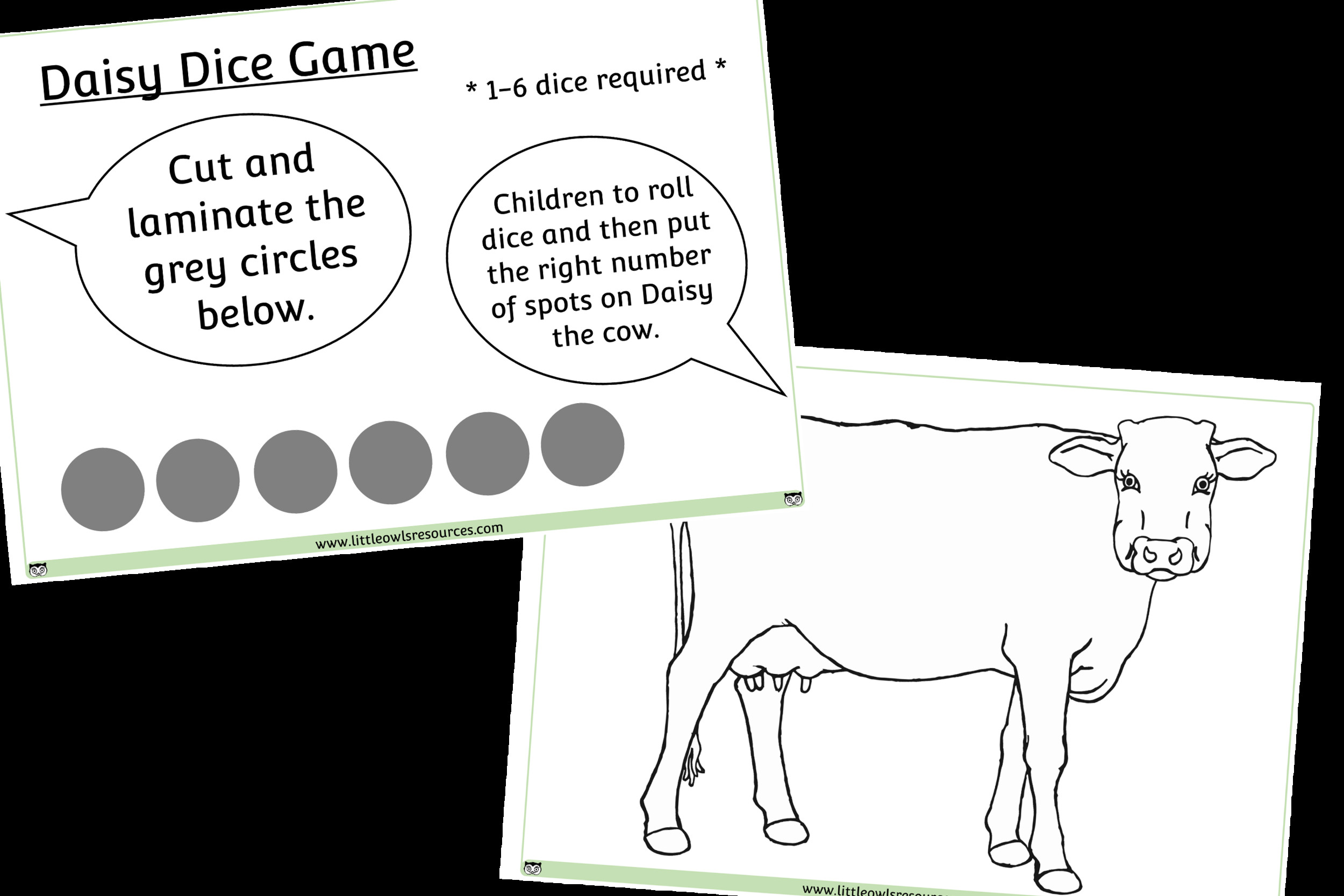 Farm Animals Matching Cards