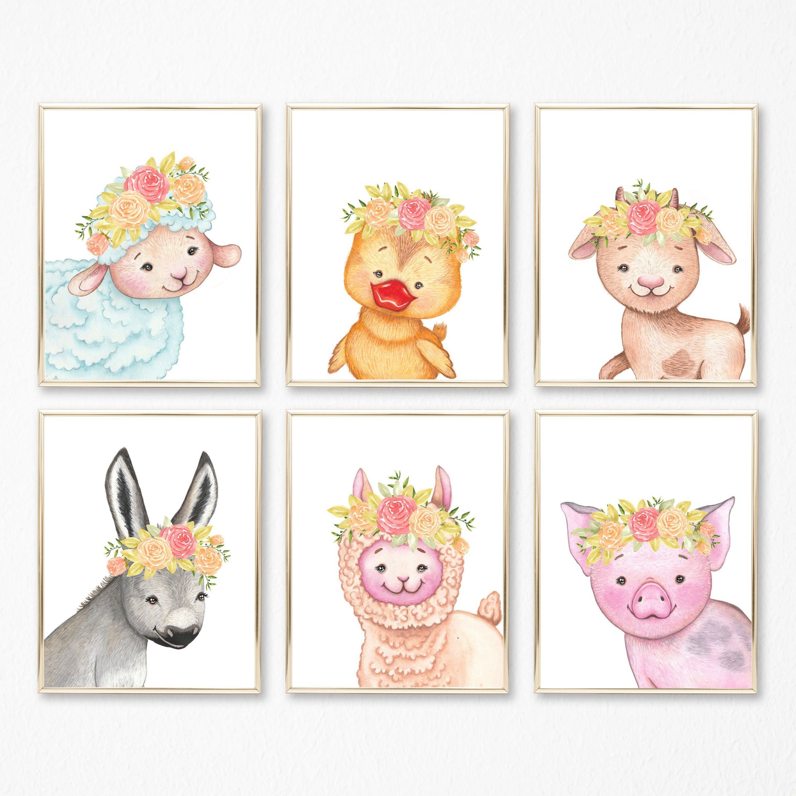 Farm Animals Nursery Baby