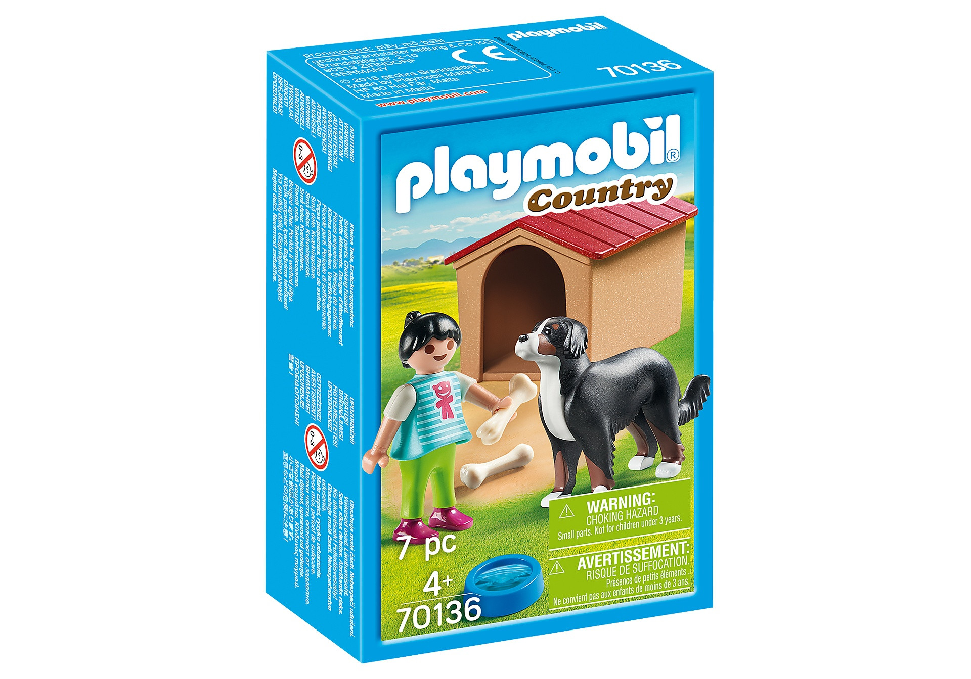 playmobil country kind met hond