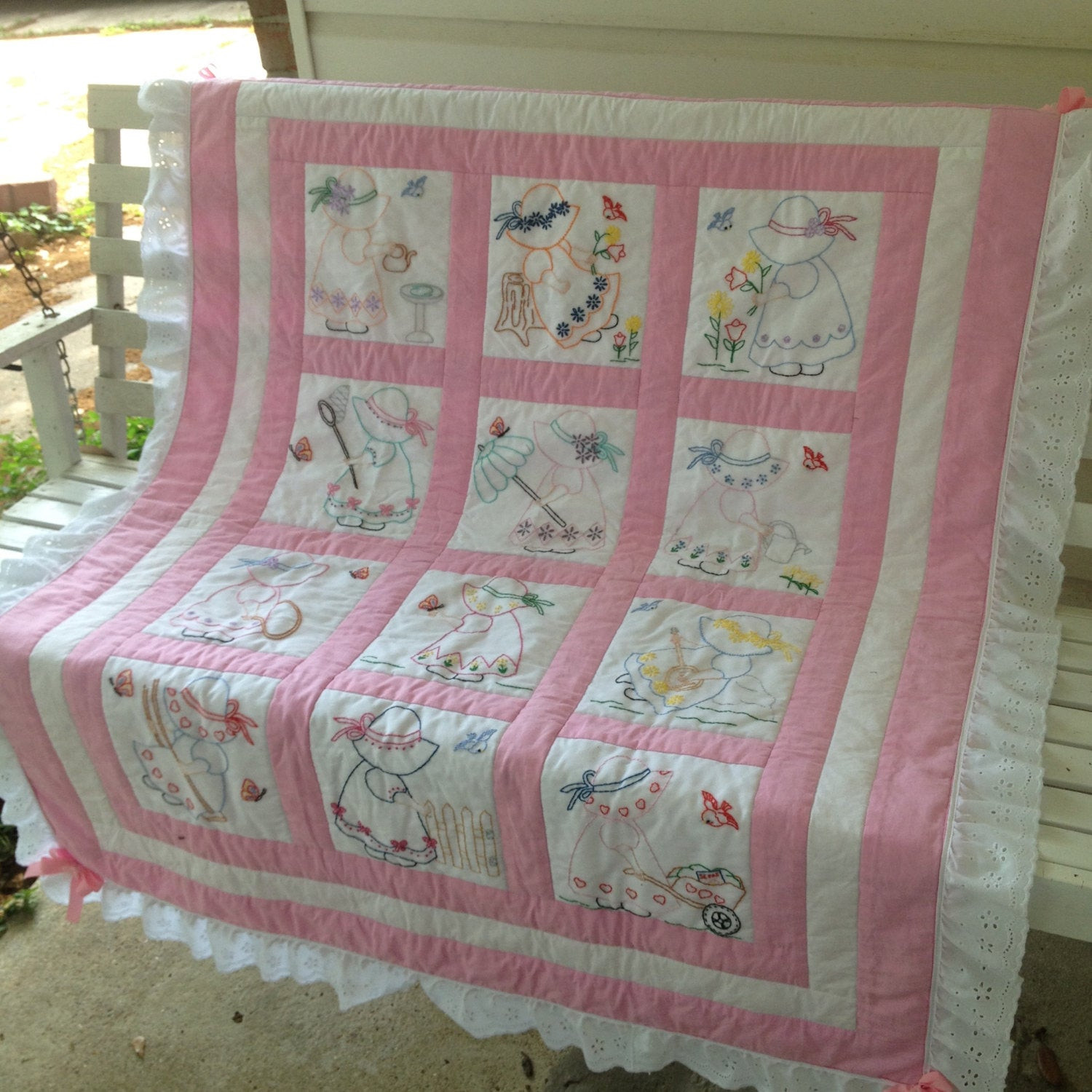 Farm Animals Nursery Quilt