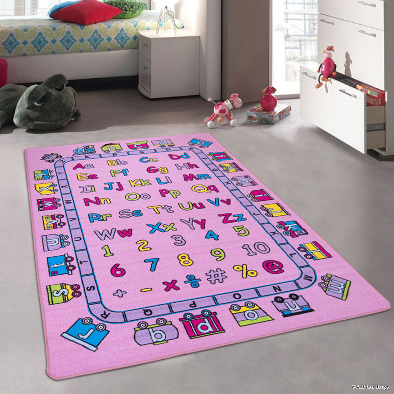 Farm Animals Nursery Rug