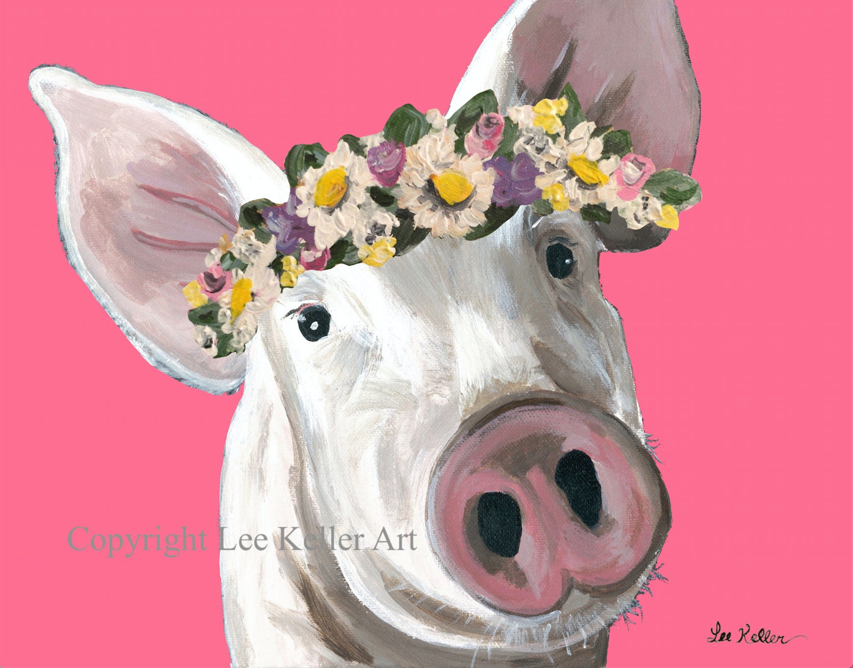 Farm Animals Paintings Canvases