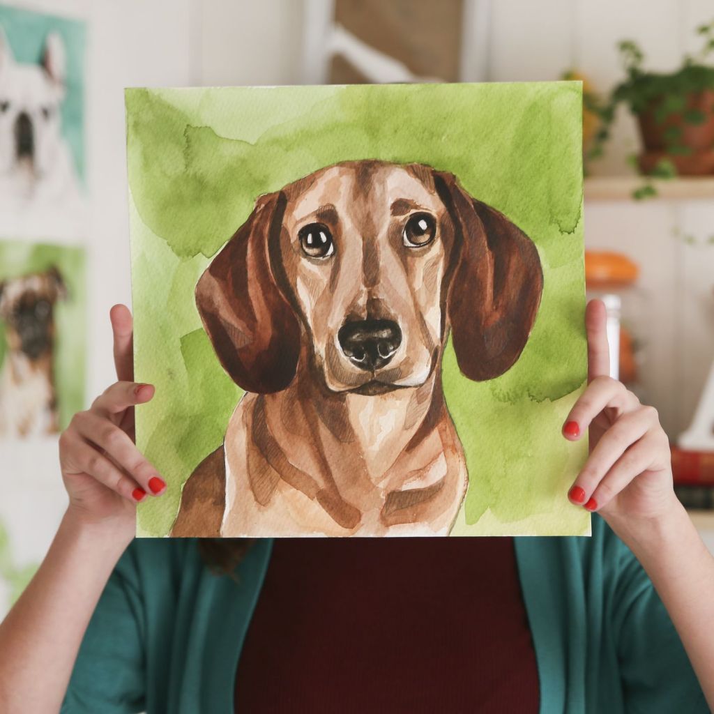 6 Farm Animals Paintings Canvases AMP