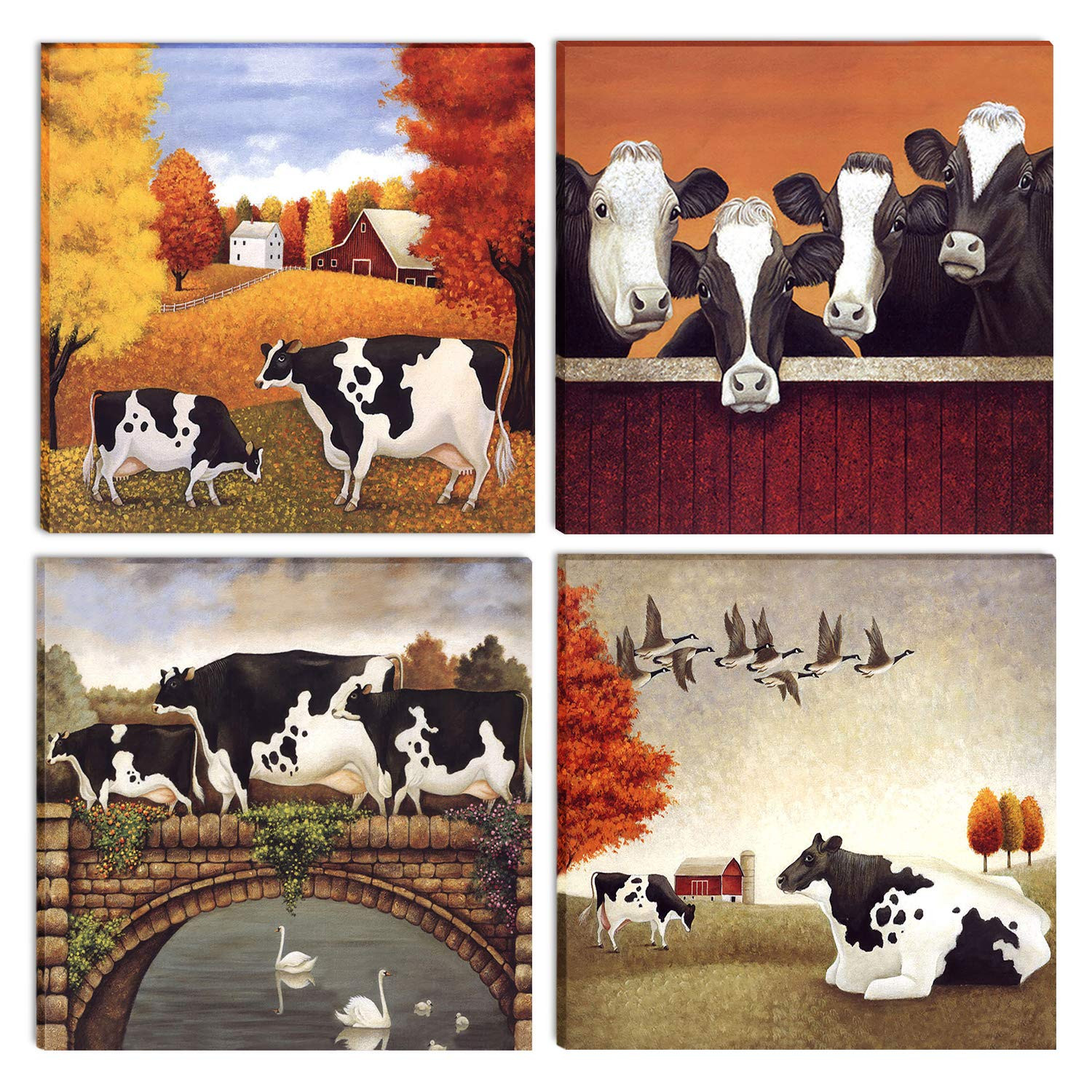 Farm Animals Paintings Canvases