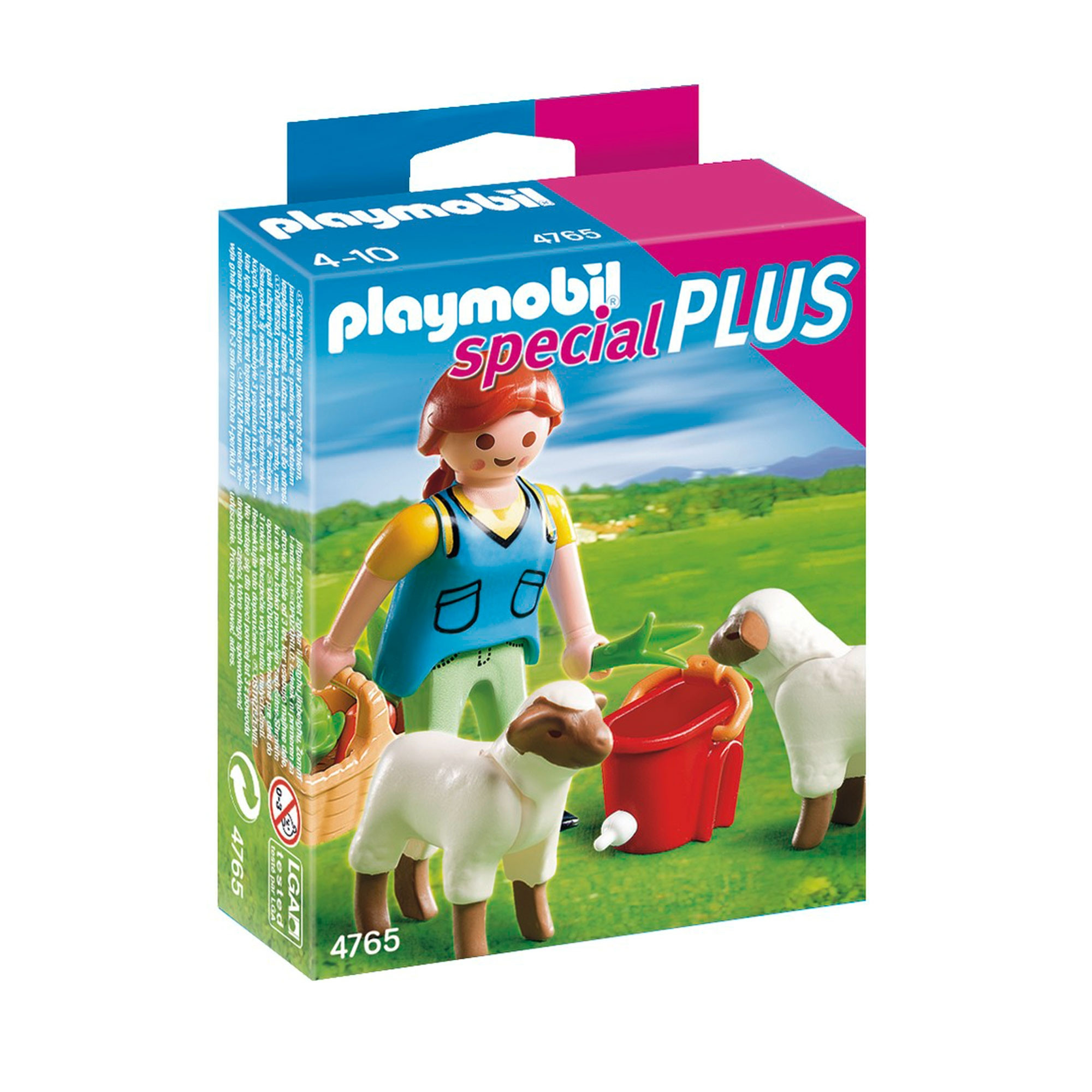 playmobil farmer with lambs 4765 3457 0