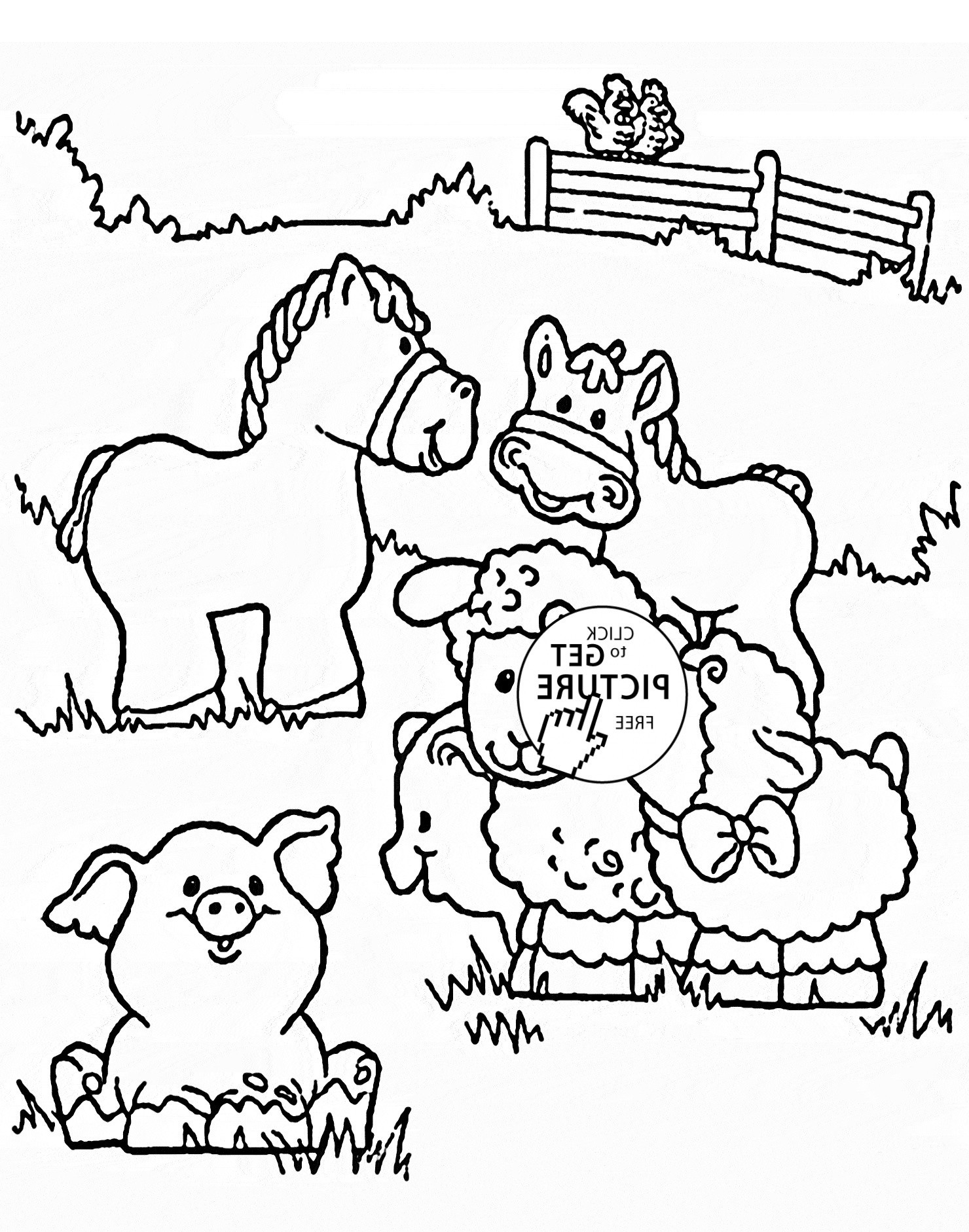 realistic animal coloring page beautiful images funny farm animals coloring page for kids animal coloring pages of realistic animal coloring page