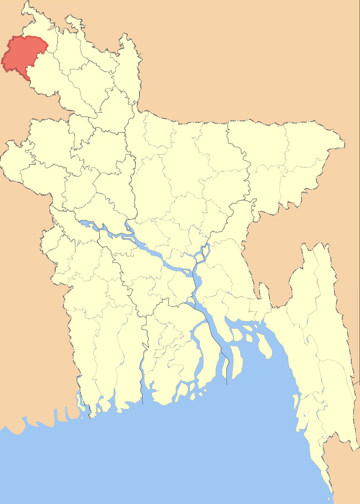 1200px BD Thakurgaon District locator mapg