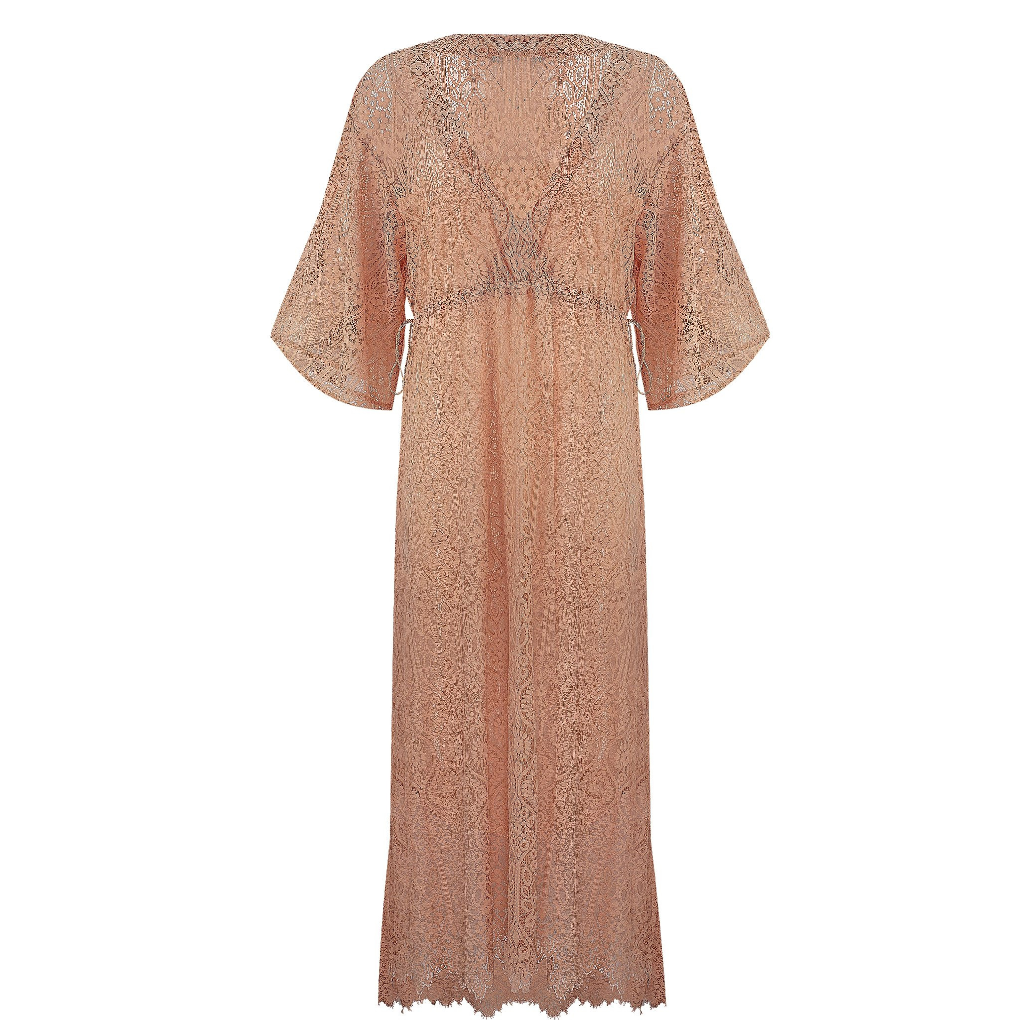 melissa odbash mel maxi kaftan tan 1