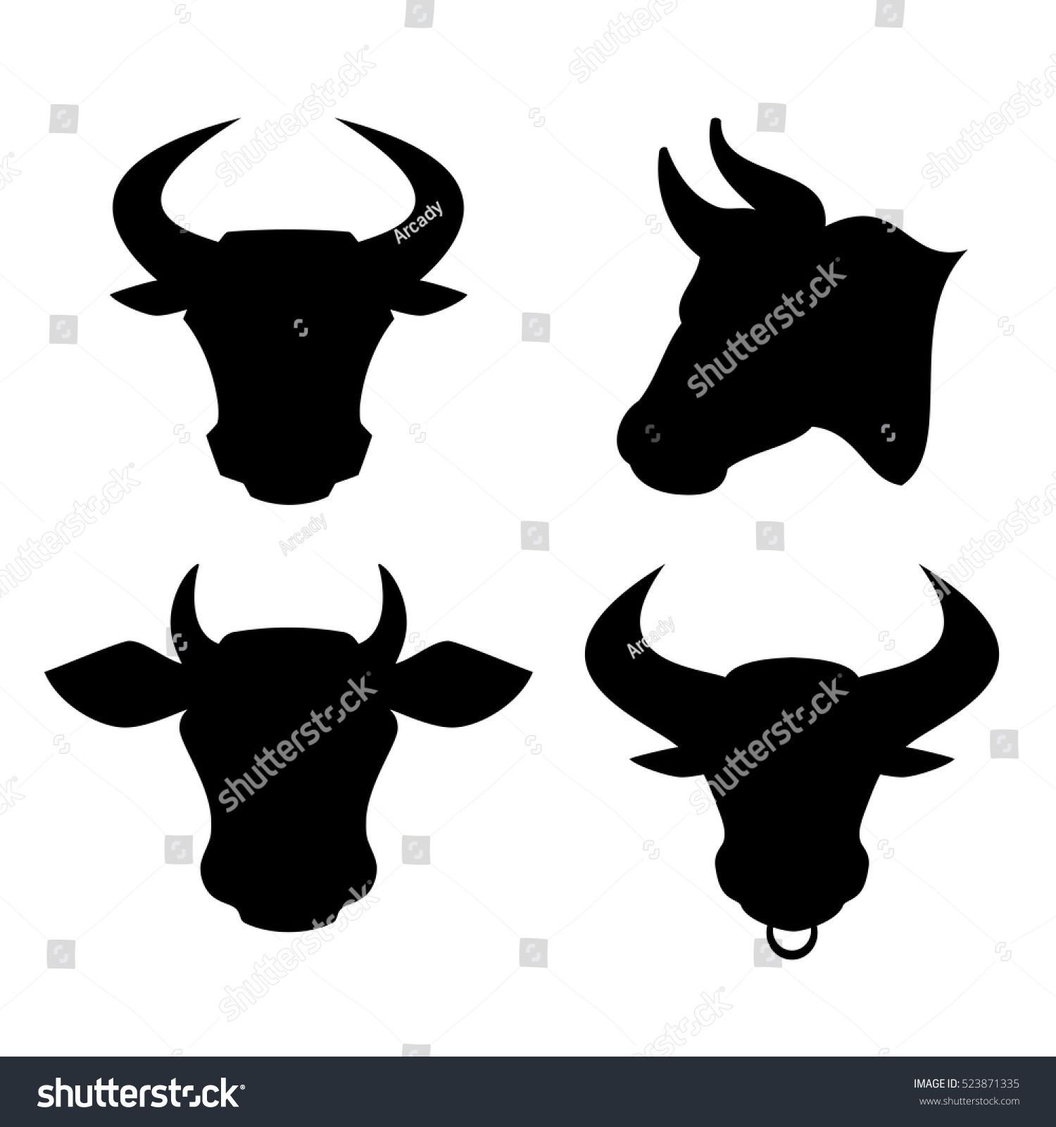 Farm Animals Vector Stock Photos