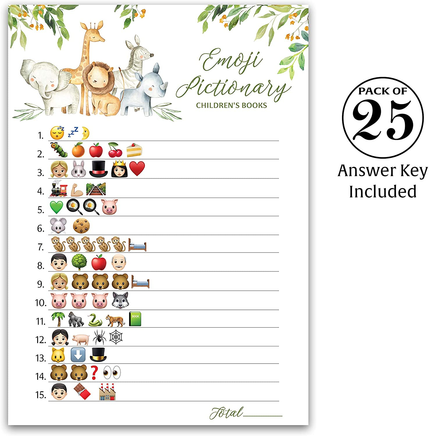 Forest Animals Worksheets for Kids