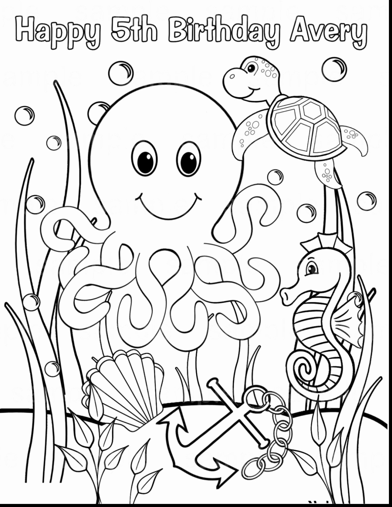 sea animals coloring pages to print 10