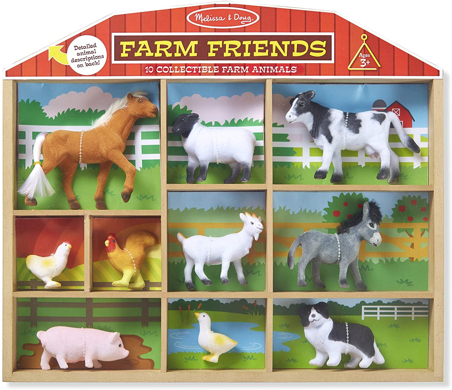 Wooden Farm Animals toys