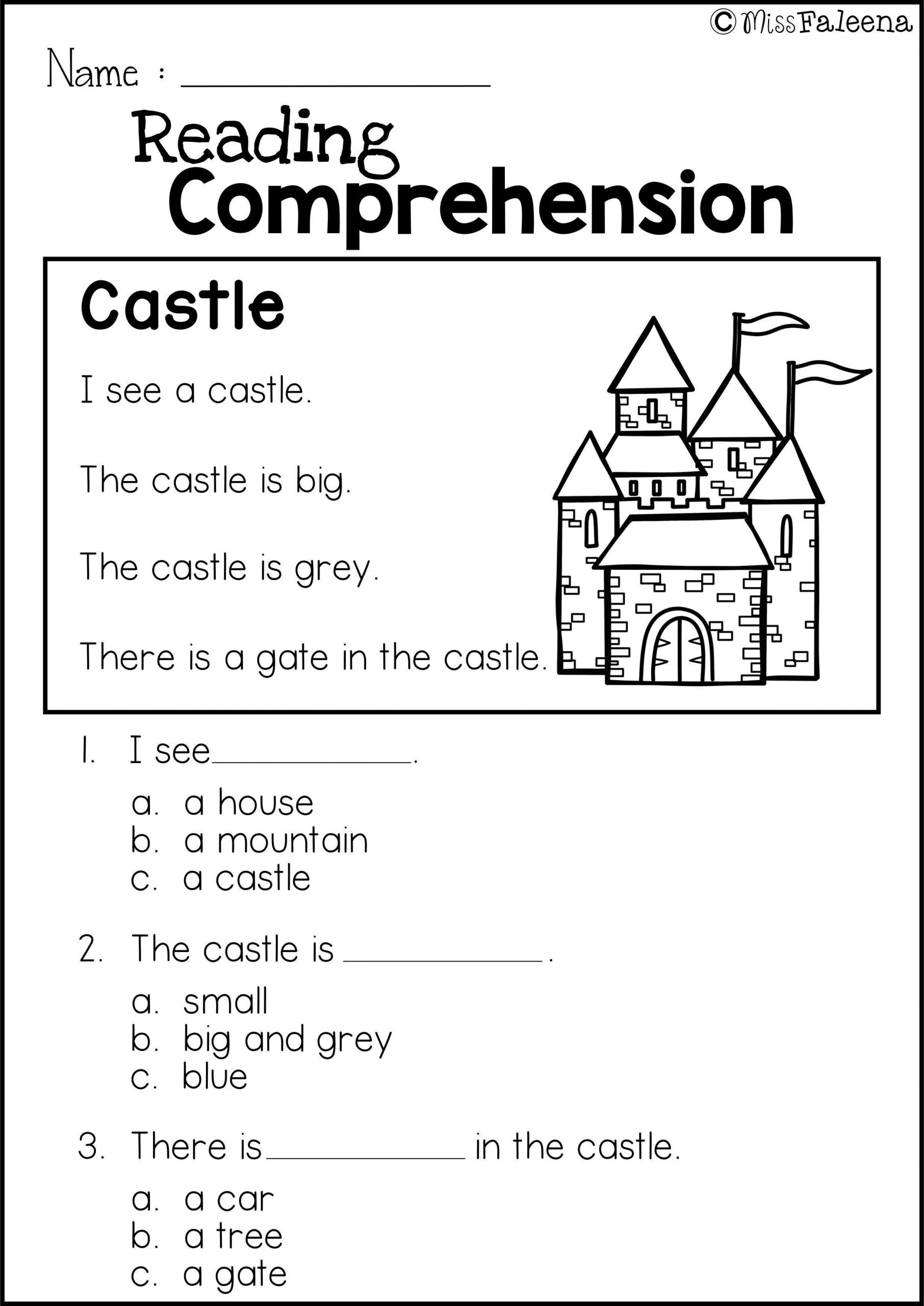Worksheets On Animals for Kindergarten